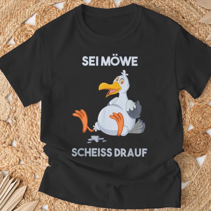 Sei Wie Eine Möwe Sei Wie Eine Möwe German Lang S T-Shirt Geschenke für alte Männer