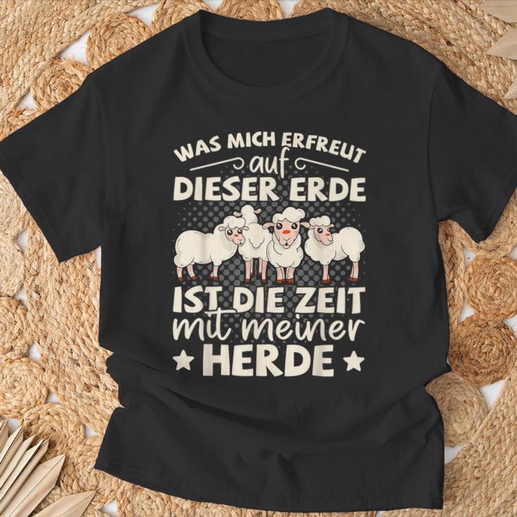 Shepherd Sheep T-Shirt Geschenke für alte Männer