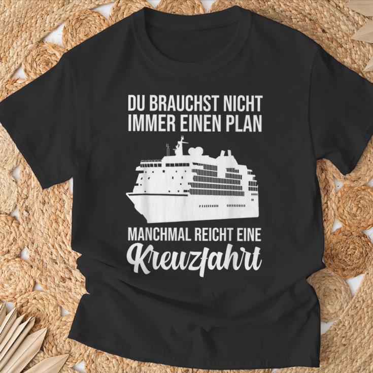 Ship Travel Cruiser Shipping Sea Cruise T-Shirt Geschenke für alte Männer