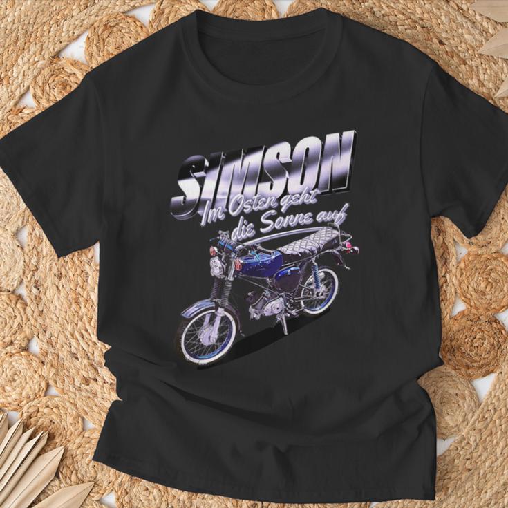 Simson Blue T-Shirt Geschenke für alte Männer