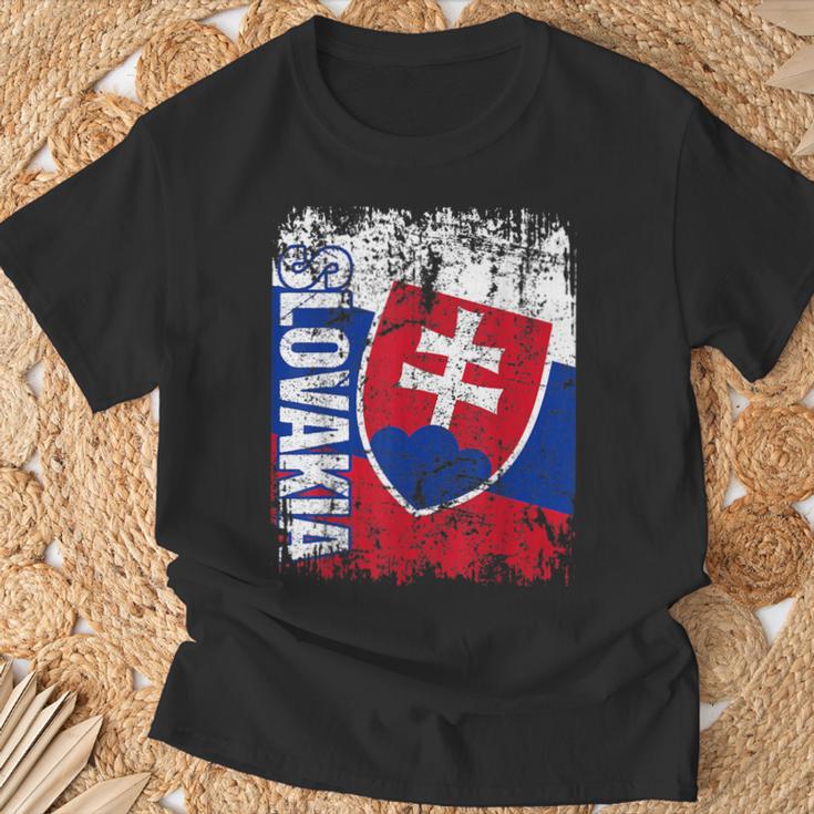 Slowakei Flag Women's Children's T-Shirt Geschenke für alte Männer