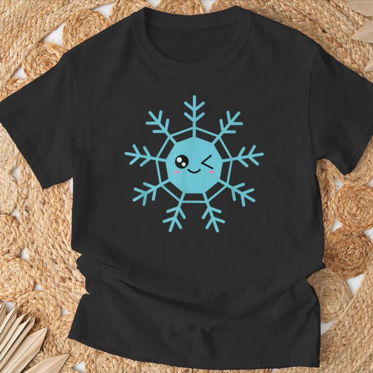 Snowflake Zinkert In Winter T-Shirt Geschenke für alte Männer