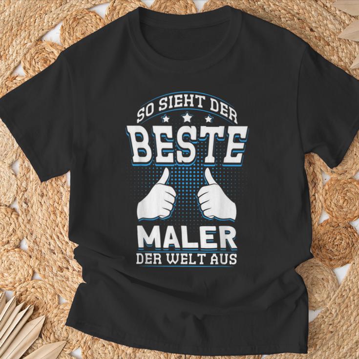 So Sieht Der Beste Maler Der Welt T-Shirt Geschenke für alte Männer