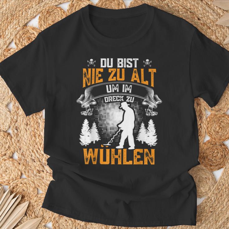 Sondler Sondelle Detectorist Treasure Hunter T-Shirt Geschenke für alte Männer