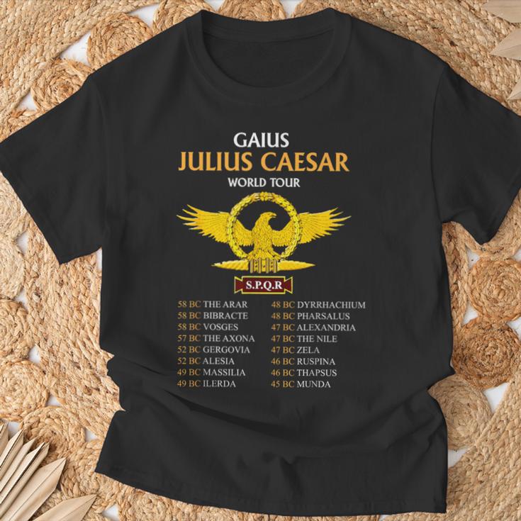 Spqr Ancient Rome Julius Caesar Roman History T-Shirt Geschenke für alte Männer