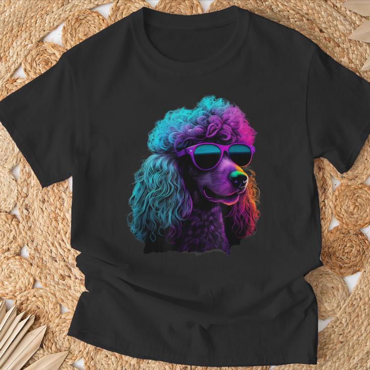 Standard Poodle Dogs Standard Poodle T-Shirt Geschenke für alte Männer