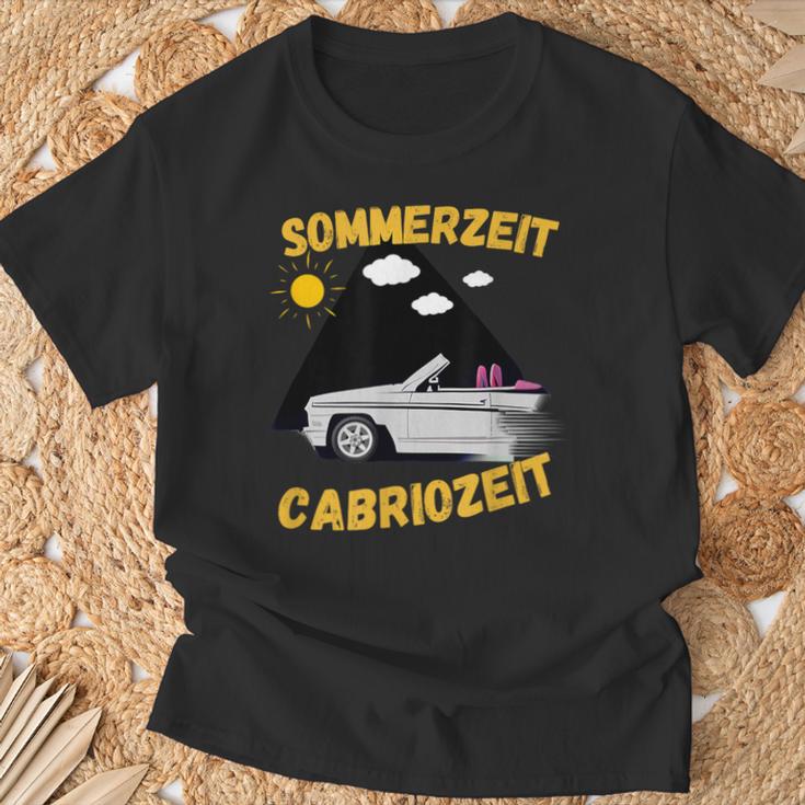 Summer Time Convertible Time Saying Cabrio Driver T-Shirt Geschenke für alte Männer