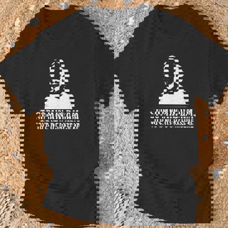Teatro Escenario Actor Función Obra Musical Camiseta unisex Regalos para ancianos
