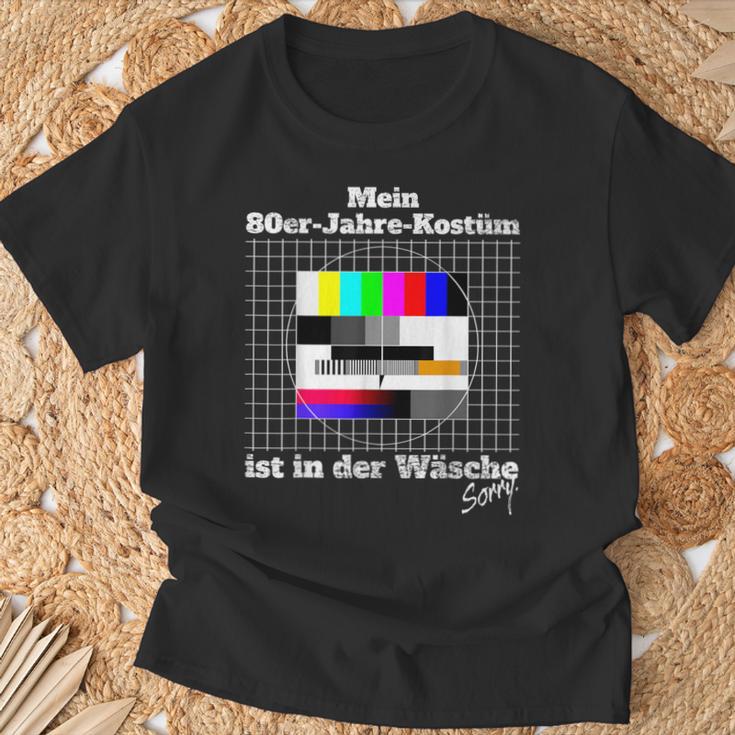 Testbild 80S Kostüm Ist In Der Wäsch German Langu T-Shirt Geschenke für alte Männer