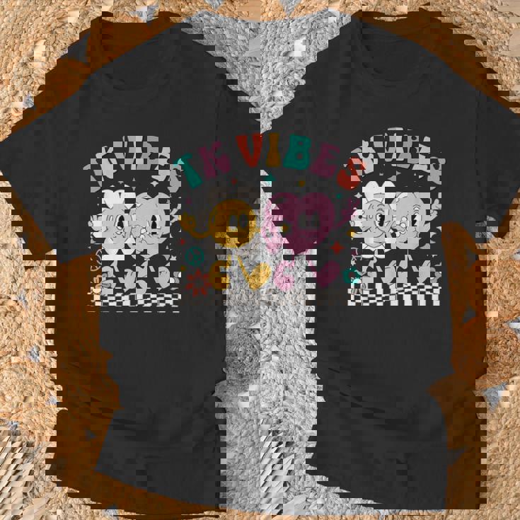 Tk Vibes Back To School Tk Kid Girl Tk Team Tk Teacher Women T-Shirt Gifts for Old Men