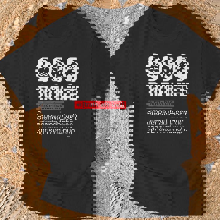 Triatleta Regalos Triatleta Deporte Triatlón Camiseta unisex Regalos para ancianos
