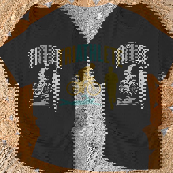 Triatleta Triatlones Triatlón Deportes Camiseta unisex Regalos para ancianos