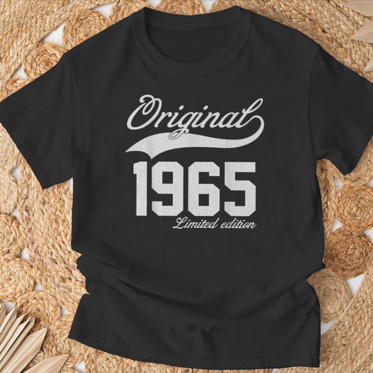 Vintage 1965 Original Parts For And Was Born 1965 T-Shirt Geschenke für alte Männer