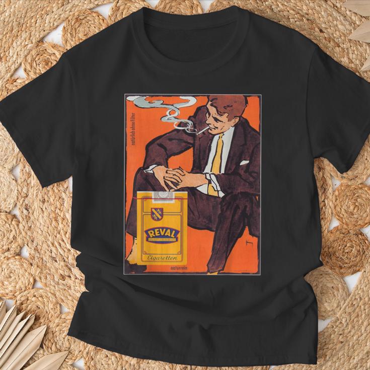 Vintage Poster Reval Cigarettes Retro S T-Shirt Geschenke für alte Männer