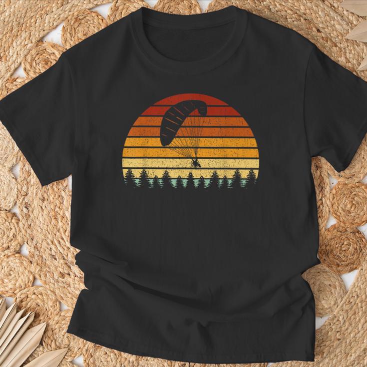 Vintage Sun Paragliding For Paraglider T-Shirt Geschenke für alte Männer