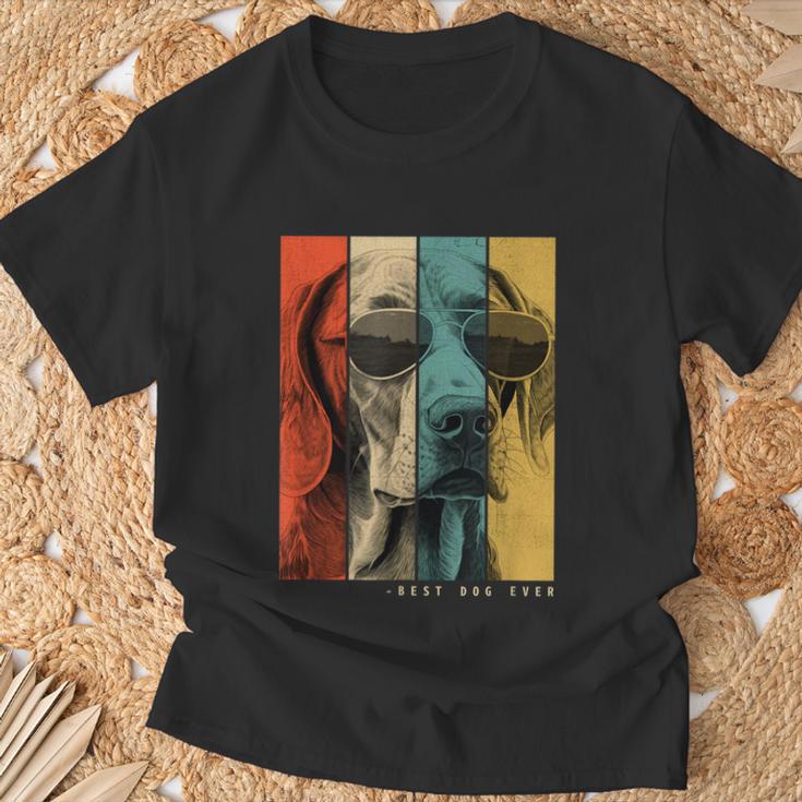 Vintage Weimaraner Dog Mum Dad Children Women T-Shirt Geschenke für alte Männer