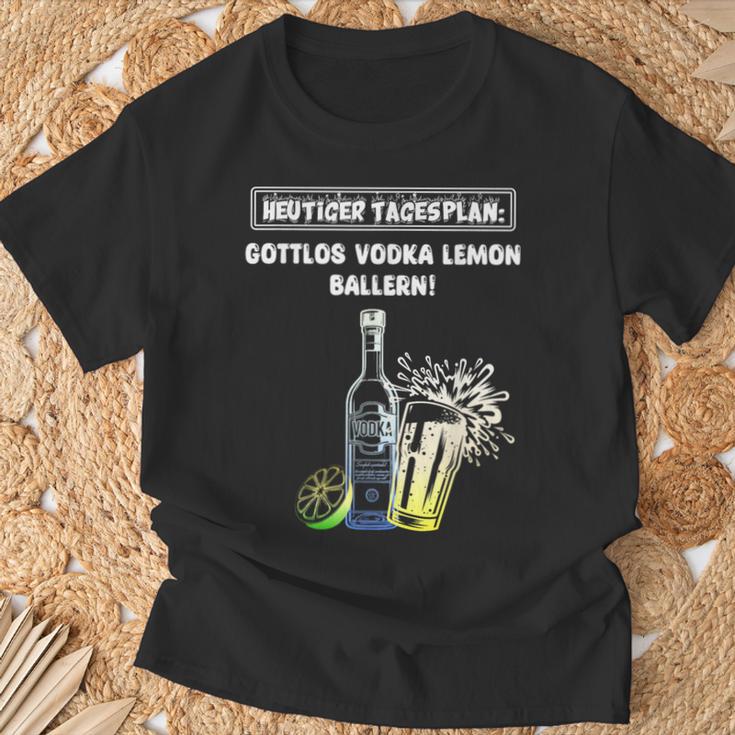 Vodkaodka Lemon Malle Party T-Shirt Geschenke für alte Männer