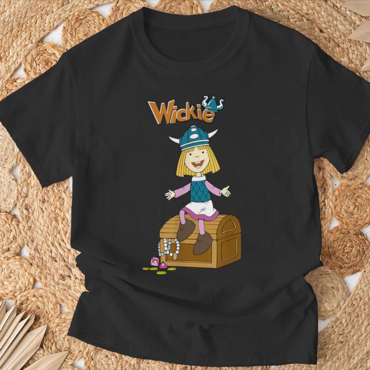 Wickie Und Die Starken Männer Schatzkiste Zeichentrick Serie T-Shirt Geschenke für alte Männer