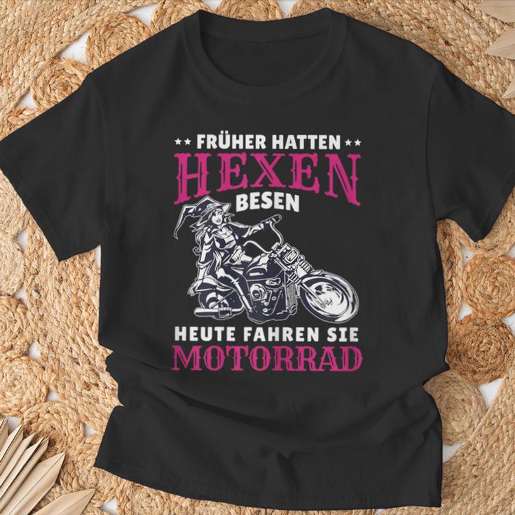 Women's Motorcycle Saying Biker Heute Fahren Sie Motorcycle T-Shirt Geschenke für alte Männer