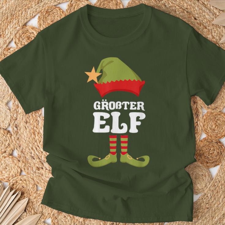 Biggest Elf Christmas Elf Christmas T-Shirt Geschenke für alte Männer