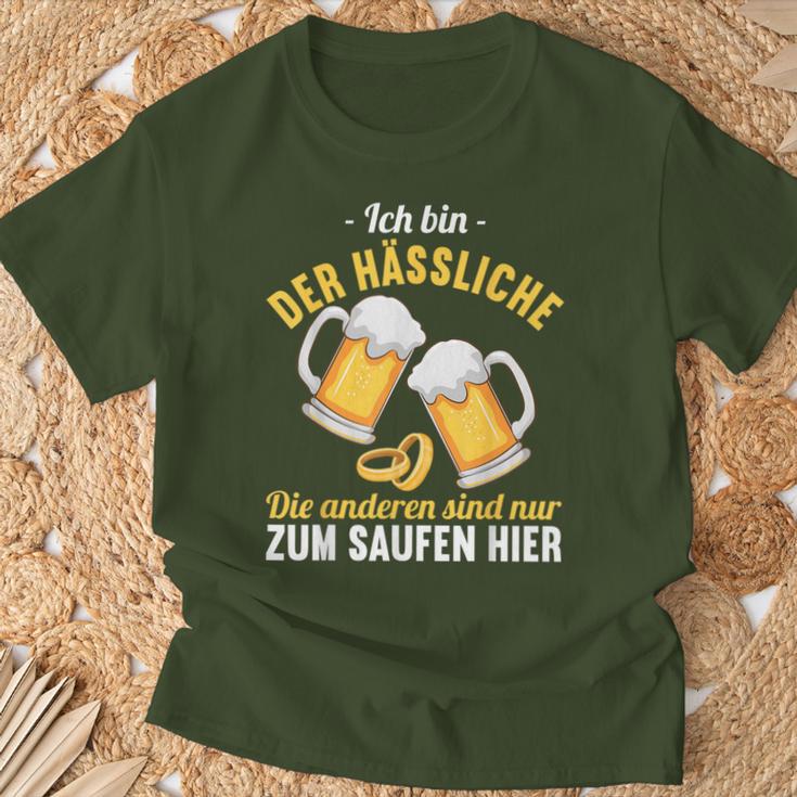 Der Ugly Heiratet Wir Saufen Jga Stag Party S T-Shirt Geschenke für alte Männer