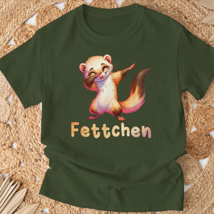 Fat Christmas Ferret For Him T-Shirt Geschenke für alte Männer