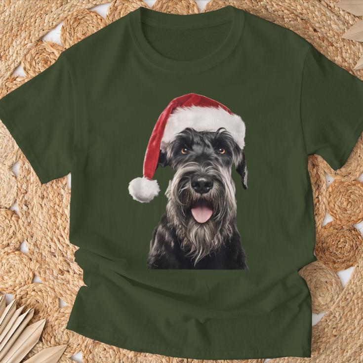 Giant Schnauzer Christmas T-Shirt Geschenke für alte Männer