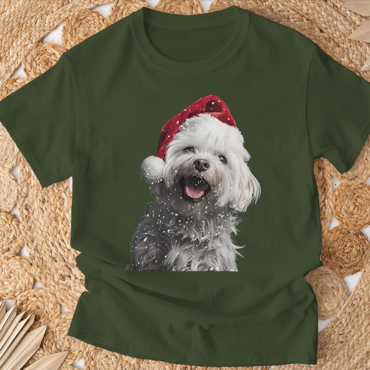 Maltese Christmas T-Shirt Geschenke für alte Männer