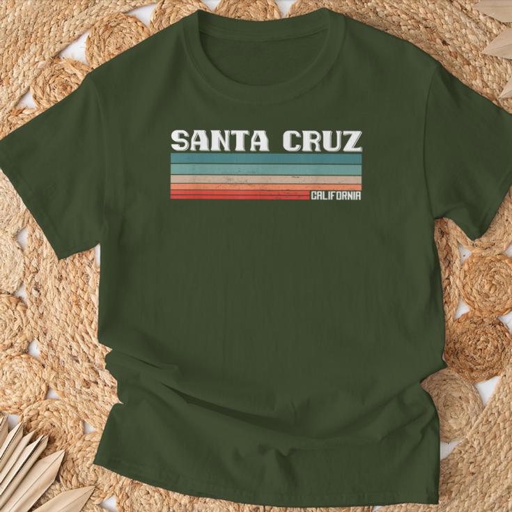 Santa Cruz Intage Retro 70S 80S Santa Cruz Ca T-Shirt Geschenke für alte Männer