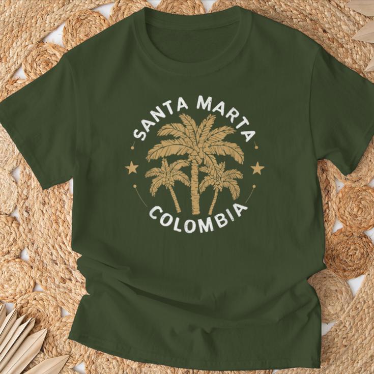 Santa Marta Colombia T-Shirt Geschenke für alte Männer