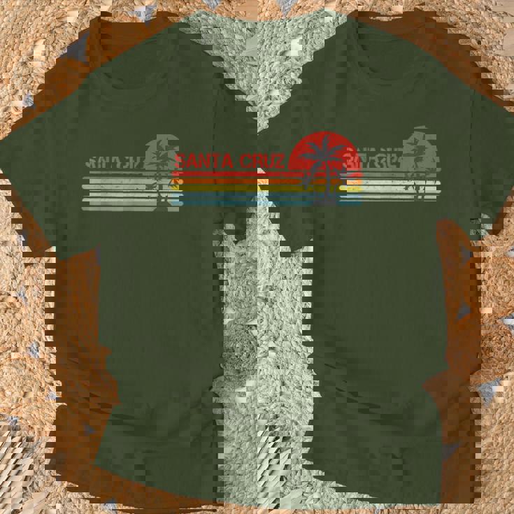 Vintage Santa Cruz California Retro Camiseta unisex Regalos para ancianos