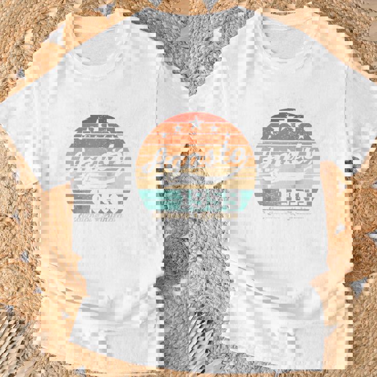 65 Anni Compleanno Uomo Donna Regalo Agostointage 1959 Maglia Con Maniche Raglan Maglietta Regalos para ancianos