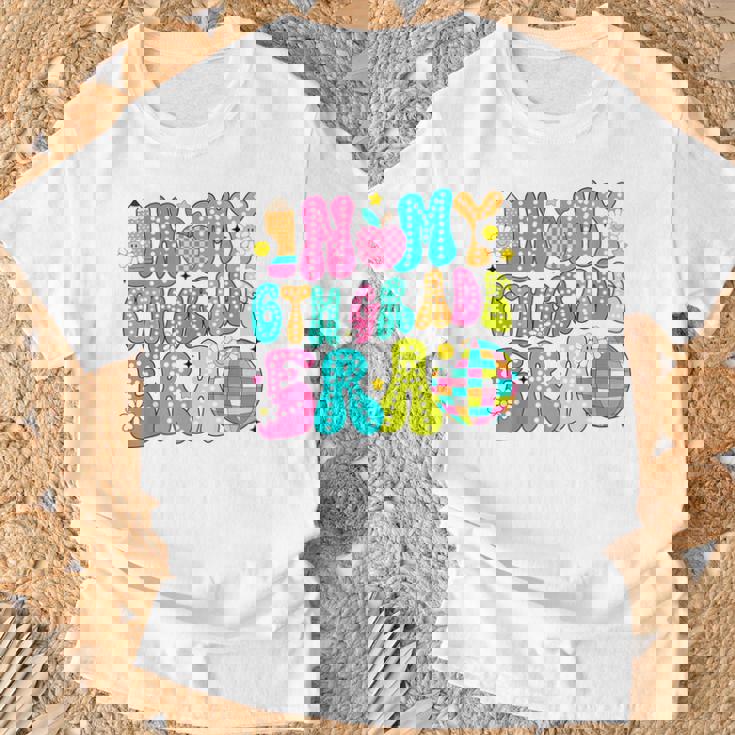 In My 6Th Grade Era First Day Of School Back To School T-Shirt Gifts for Old Men