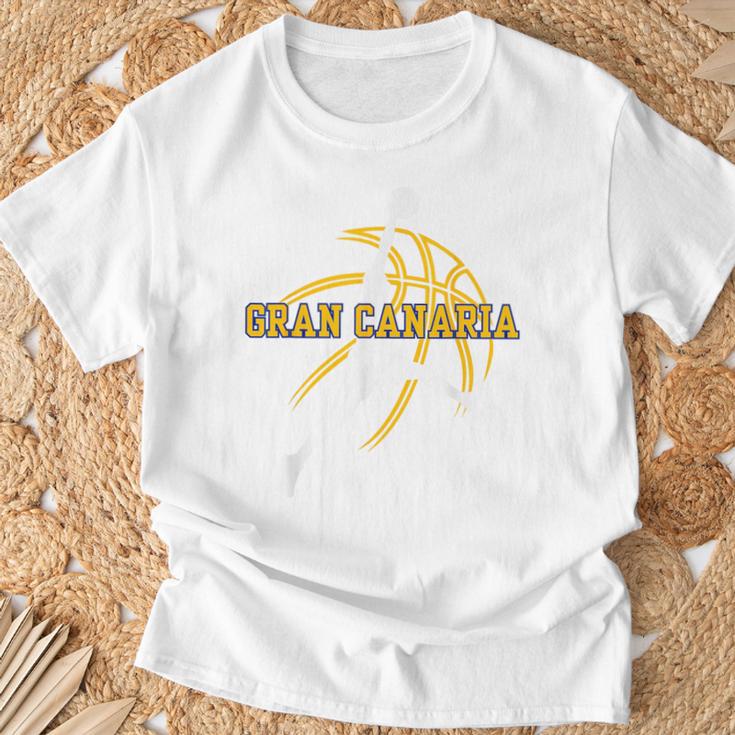 Apoyo Aficionado Baloncesto Gran Canaria Palmas Basketball Camiseta unisex Regalos para ancianos