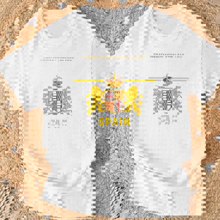 Barcellona Catalogna Spagna Barcellona Espana Calcio Souvenir Maglia A Manica Maglietta Regalos para ancianos