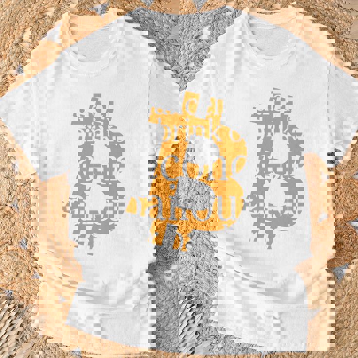 Bitcoin Bitcoin Logo Genesis Block Msg Bitcoin Maglia A Manica Maglietta Regalos para ancianos