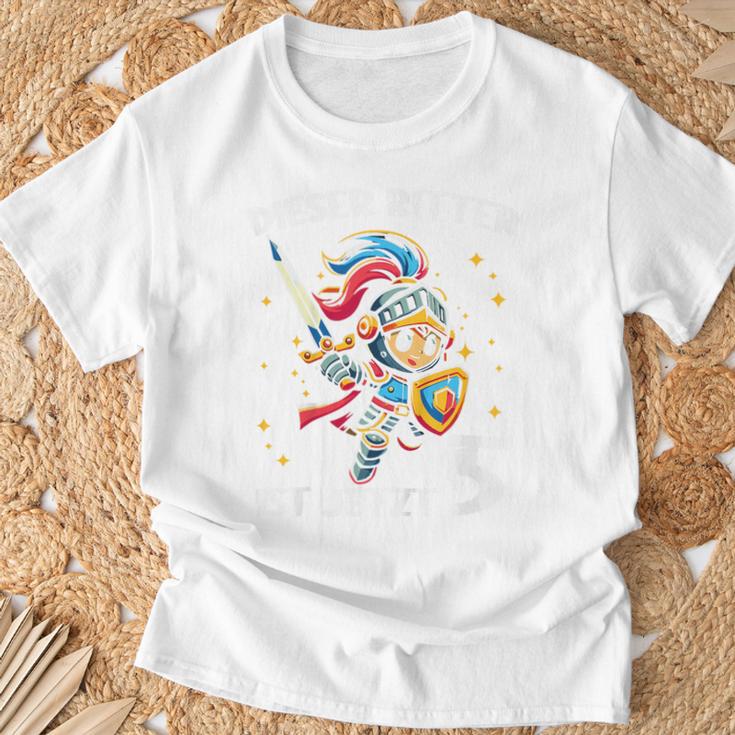 Children's 5Th Birthday Dieser Ritter Ist Jetzt 5 Jahre T-Shirt Geschenke für alte Männer