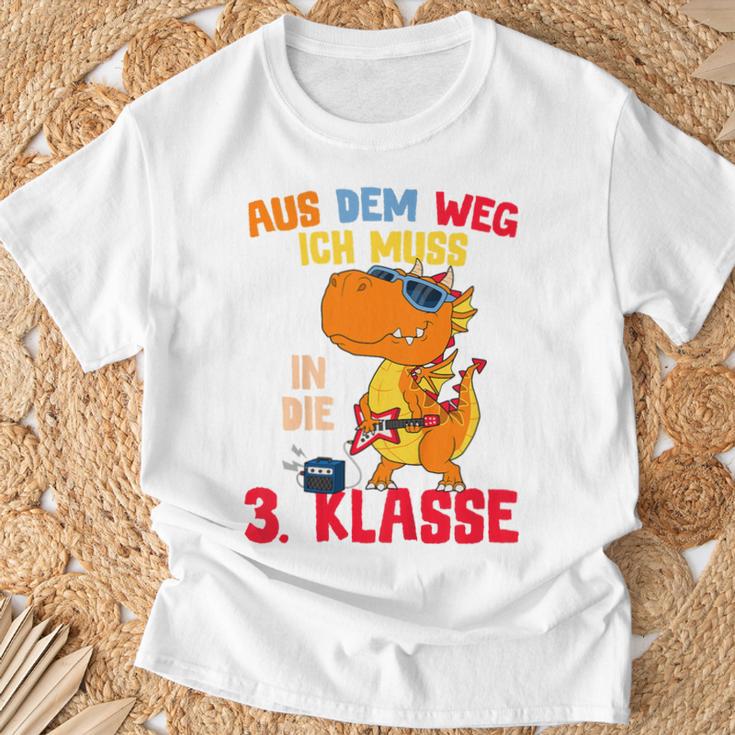 Children's Aus Dem Weg Ich Muss In Die 3Rd Klasse Einschulung T-Shirt Geschenke für alte Männer