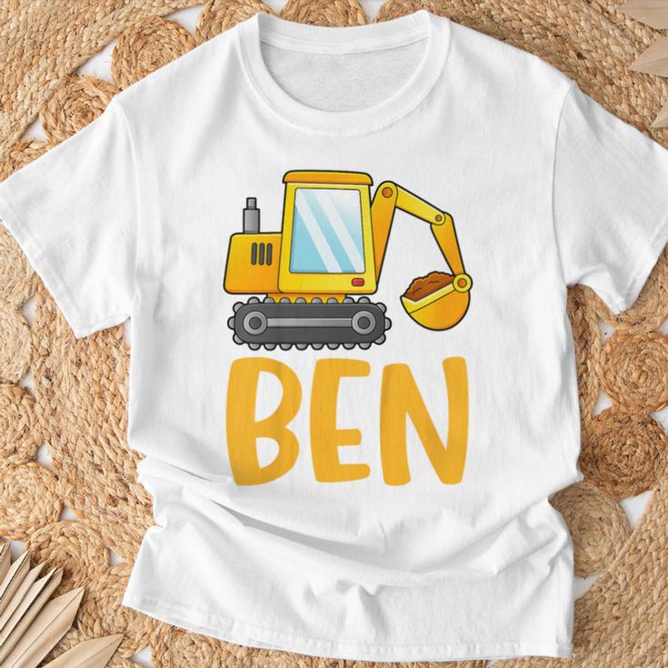 Children's Ben Digger T-Shirt Geschenke für alte Männer