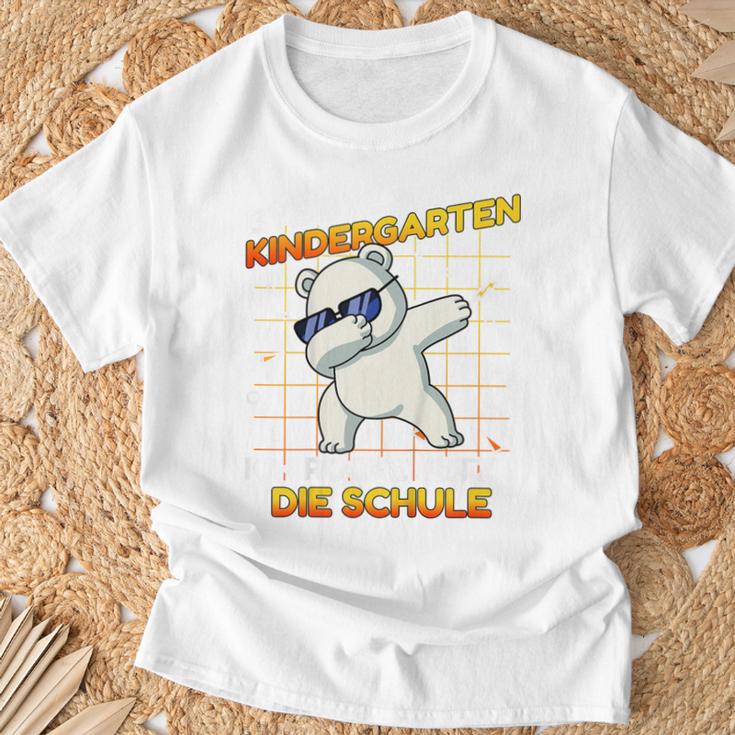 Children's Bye Bye Kindergarten Ich Rock Jetzt Die Schule Boys Polar Bear T-Shirt Geschenke für alte Männer