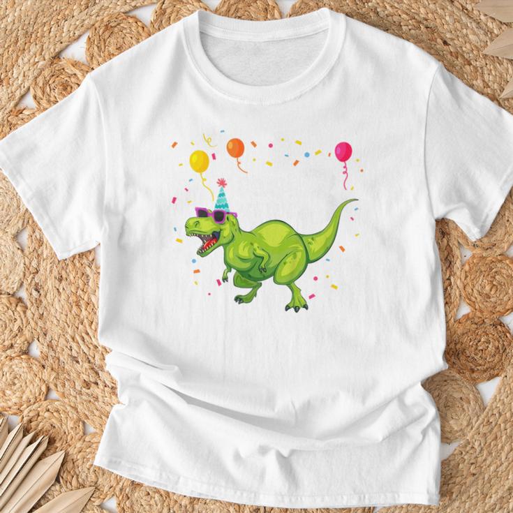 Children's Geburtstags 3 Jahre Junge Dinosaurier Dino Ich Bin 3 T-Shirt Geschenke für alte Männer