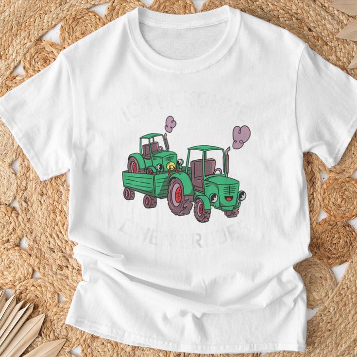 Children's Ich Bekomme Einen Bruder Tractor Boys' Tractor T-Shirt Geschenke für alte Männer