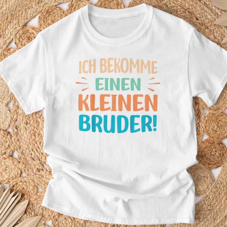 Children's Ich Bekomme Einen Kleine Bruder Ich Bekomme Einen Kleine Bru 80 T-Shirt Geschenke für alte Männer