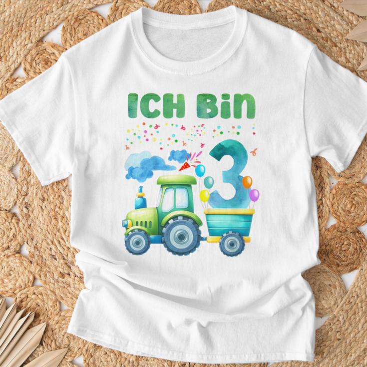 Children's Ich Bin 3 Jahre Alt Tractor T-Shirt Geschenke für alte Männer