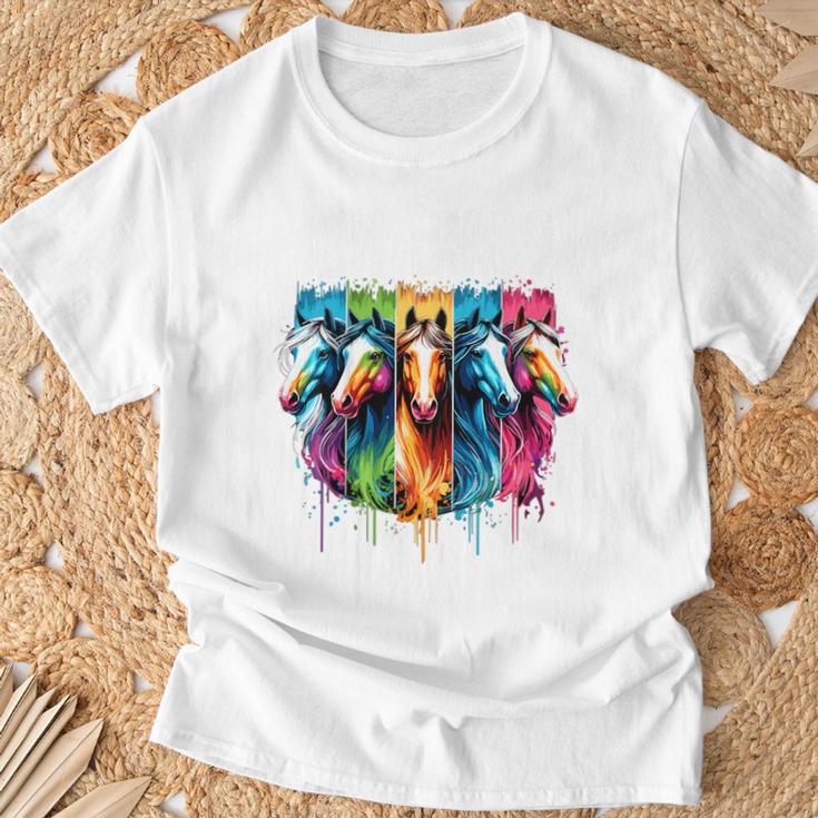 Children's Ich Bin 9 Pferde T-Shirt Geschenke für alte Männer