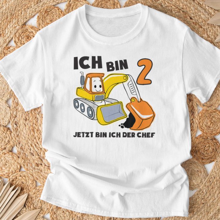 Children's Children's Ich Bin Schon 2 T-Shirt Geschenke für alte Männer