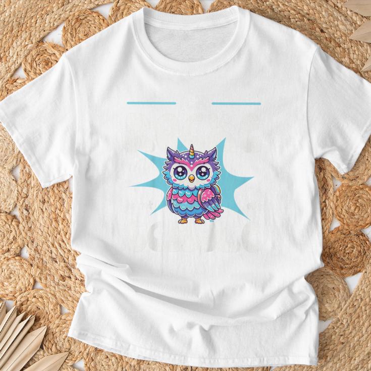 Children's Ich Rocke Jetzt Die Schule Cute Owl For School T-Shirt Geschenke für alte Männer