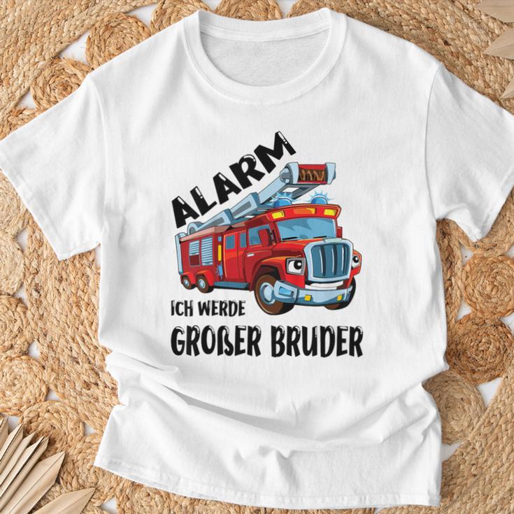 Children's Ich Werde Ein Großer Bruder 2024 Zum Big Brother Befördert T-Shirt Geschenke für alte Männer