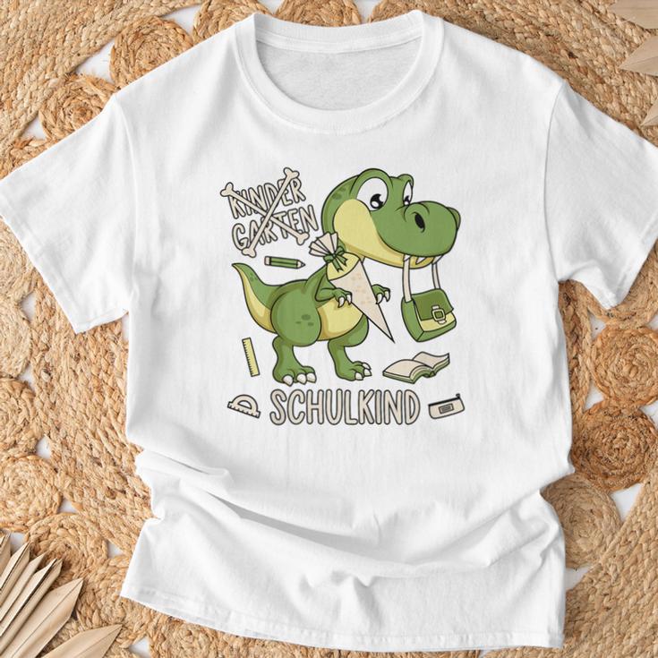 Children's Kindergarten Graduation 2023 School Child Boy Dino School T-Shirt Geschenke für alte Männer