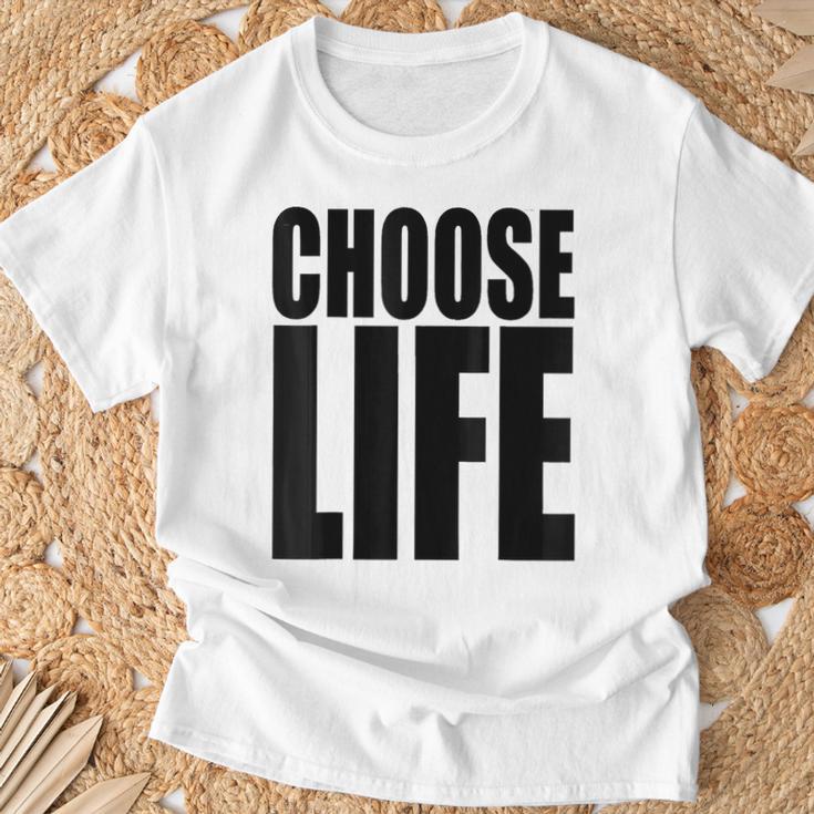 Choose Lifeintage 80S Wählen Sie Lifeintage 80Er Jahre T-Shirt Geschenke für alte Männer